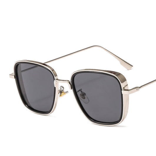 Gafas de Sol Metal Cuadradas Estilo Punk - Diseño Kabir Singh 2508 - Image 9