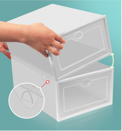 Caja Organizadora Transparente con Cajón para Almacenamiento