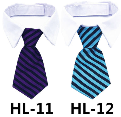 Corbata Estampada para Mascotas - Accesorios Perros y Gatos con Diseños a Rayas y Cuadros - Image 17