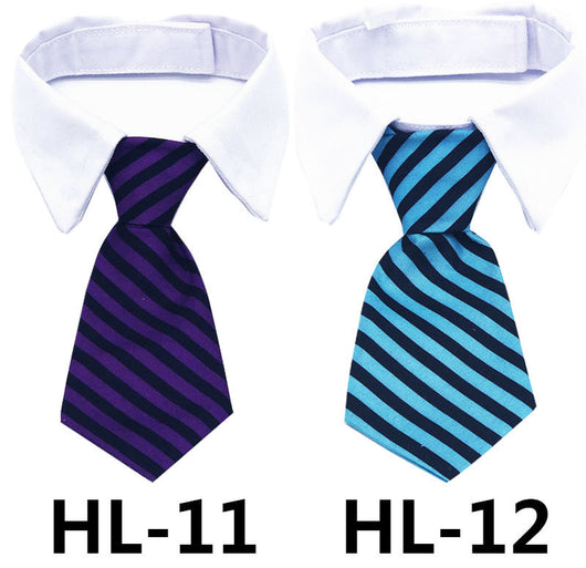 Corbata Estampada para Mascotas - Accesorios Perros y Gatos con Diseños a Rayas y Cuadros - Image 17