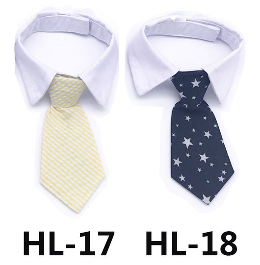 Corbata Estampada para Mascotas - Accesorios Perros y Gatos con Diseños a Rayas y Cuadros - Image 20