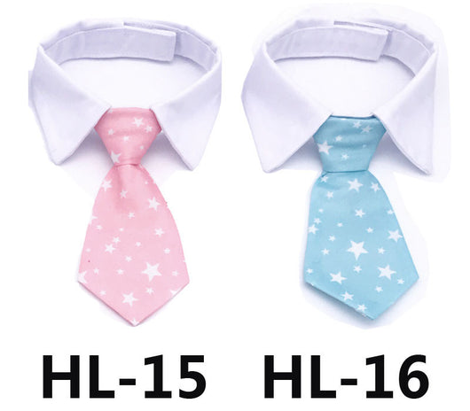 Corbata Estampada para Mascotas - Accesorios Perros y Gatos con Diseños a Rayas y Cuadros - Image 8