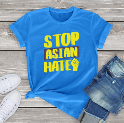 Playera Unisex Contra el Odio en Asia - Image 14