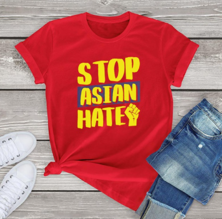 Playera Unisex Contra el Odio en Asia - Image 16