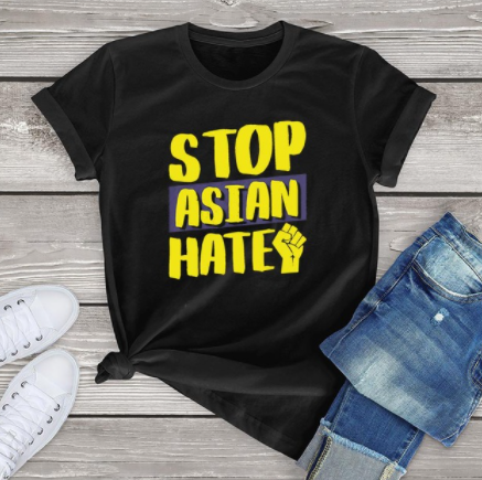 Playera Unisex Contra el Odio en Asia