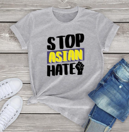 Playera Unisex Contra el Odio en Asia - Image 4