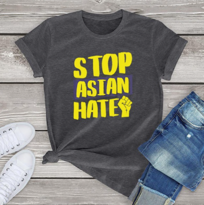 Playera Unisex Contra el Odio en Asia - Image 5