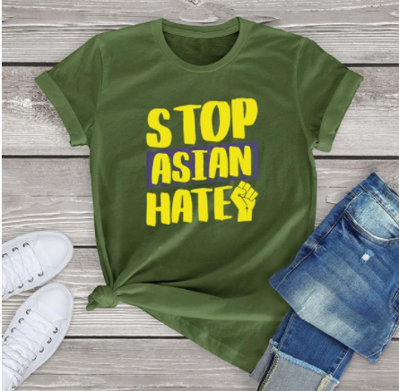 Playera Unisex Contra el Odio en Asia - Image 6