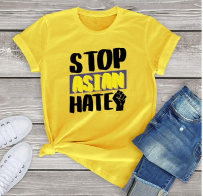 Playera Unisex Contra el Odio en Asia - Image 9