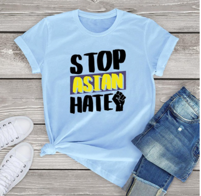 Playera Unisex Contra el Odio en Asia - Image 11