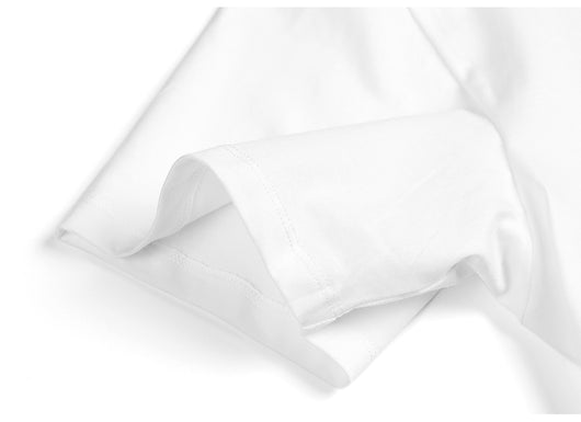 Playera Blanca de Algodón Casualty para Hombre - Image 3