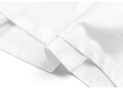 Playera Blanca de Algodón Casualty para Hombre - Image 4