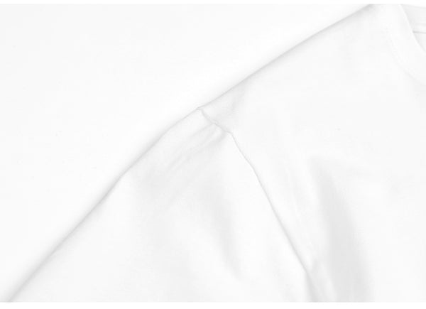 Playera Blanca de Algodón Casualty para Hombre