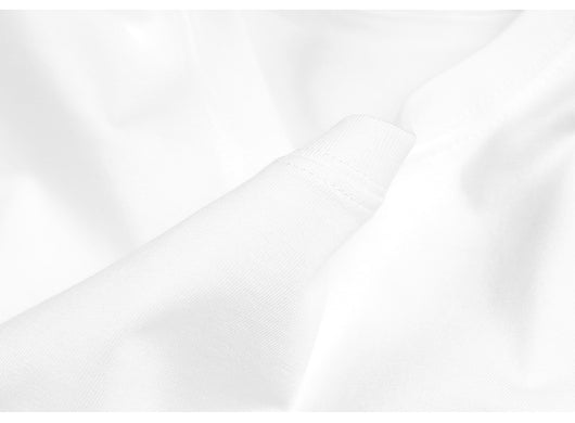 Playera Blanca de Algodón Casualty para Hombre - Image 5