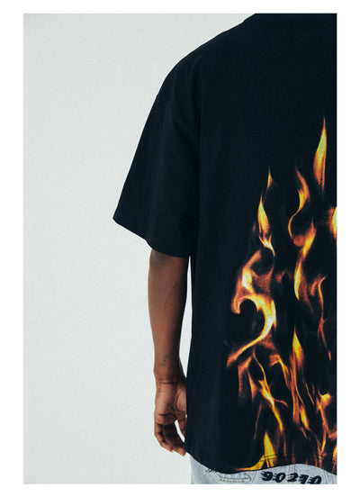Playera Fire Cuello Redondo Manga Corta para Hombre - Image 12