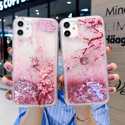 Funda Suave con Arenas Movedizas Líquidas y Flor de Durazno - Image 3