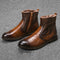 Botas de Cuero Cálidas para Hombre Talla Grande - Calzado Invernal Premium