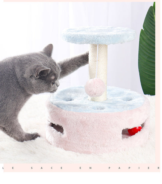 Árbol Rascador Multifuncional para Gatos - Plataforma de Salto y Escalada - Image 2