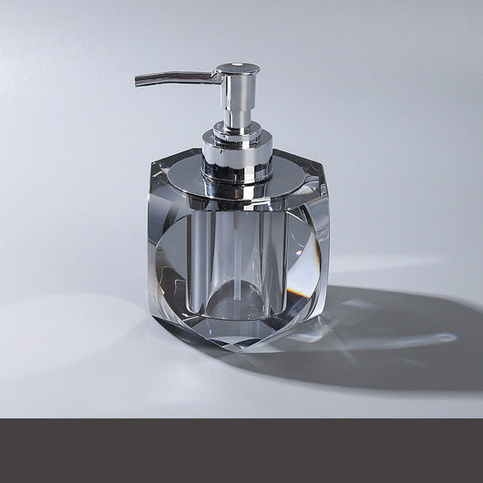 Dispensador de Jabón Líquido Cristal Lujo Europeo - Botella Premium para Baño y Hotel - Image 22