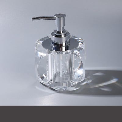 Dispensador de Jabón Líquido Cristal Lujo Europeo - Botella Premium para Baño y Hotel - Image 8