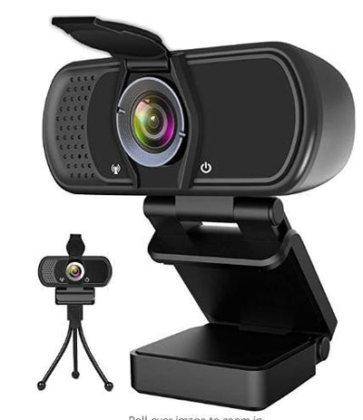 Cámara Web USB 1080P Full HD con Micrófono para Videoconferencias y Clases en Línea - Image 7