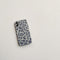 Funda Compatible con Apple Estampado Leopardo Púrpura