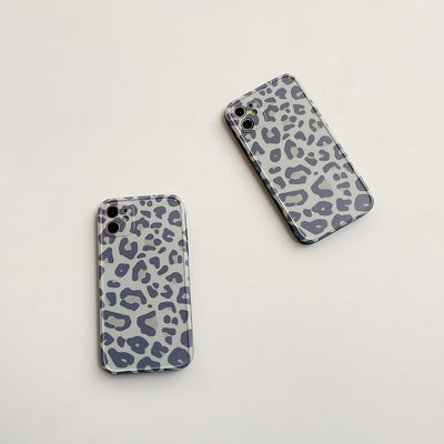 Funda Compatible con Apple Estampado Leopardo Púrpura - Image 8