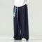 Pantalones Anchos de Lino Estilo Chino Retro - Corte Recto Verano Otoño