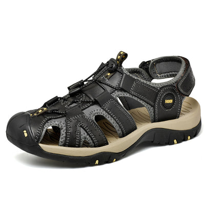 Sandalias de Cuero Premium para Hombre - Outdoor, Playa y Río - Image 9