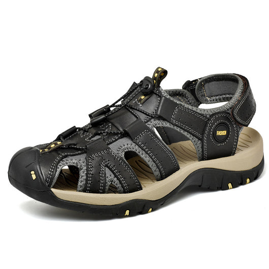 Sandalias de Cuero Premium para Hombre - Outdoor, Playa y Río - Image 9