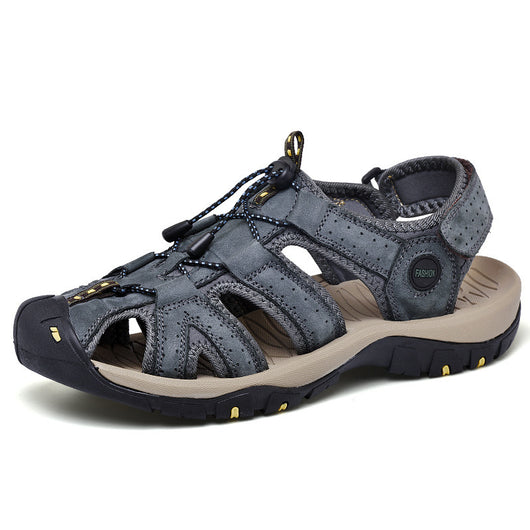 Sandalias de Cuero Premium para Hombre - Outdoor, Playa y Río - Image 8