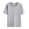 Camiseta Gruesa de Cuello Redondo y Manga Corta Unisex