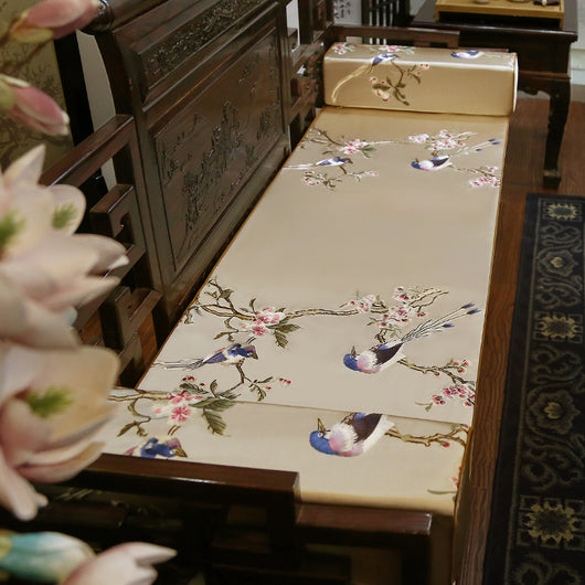 Cojín para Sofá Caoba Clásico - Mueble Oriental de Lujo - Image 6