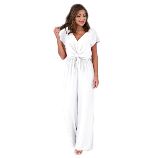 Jumpsuit Ejecutivo de Manga Corta para Mujer - Image 6