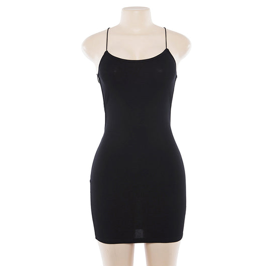 Falda Cadera con Tirantes Halter y Espalda Abierta - Image 8