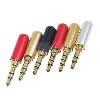 Conector Jack 3.5mm TRRS para Reparación de Audífonos y Cables