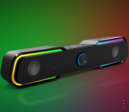 Subwoofer Multimedia RGB con Cable para PC, Notebook y Móvil - Image 8