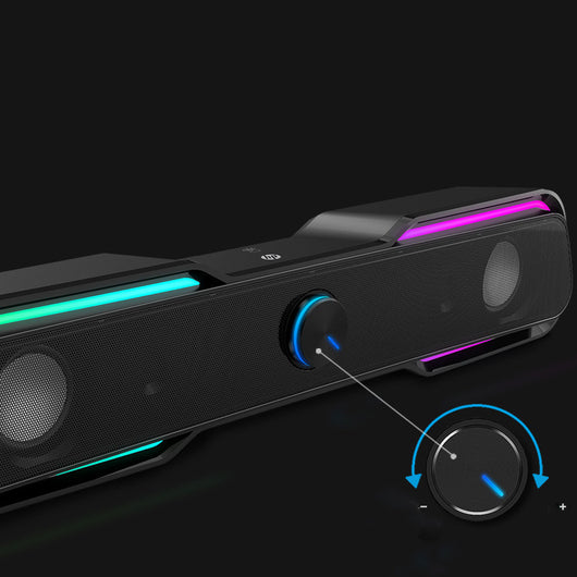 Subwoofer Multimedia RGB con Cable para PC, Notebook y Móvil - Image 4