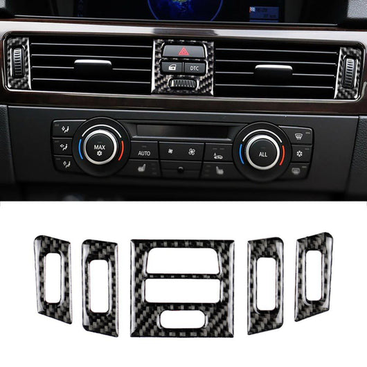 Salida de Aire Acondicionado Central en Fibra de Carbono para BMW Serie 3 E90 E92 E93 - Image 4