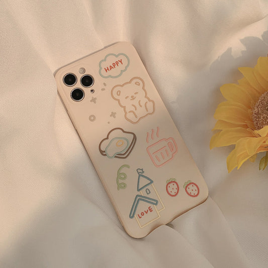 Funda de Silicona Premium para iPhone Compatible