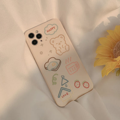 Funda de Silicona Premium para iPhone Compatible