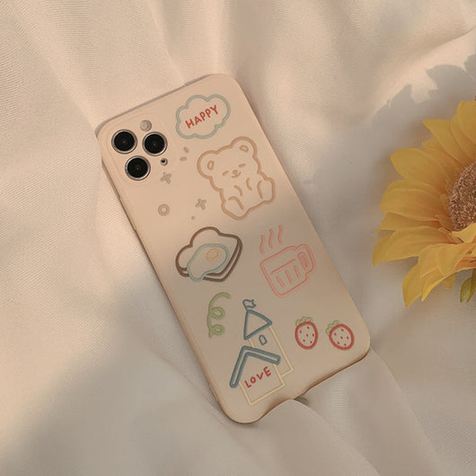 Funda de Silicona Premium para iPhone Compatible