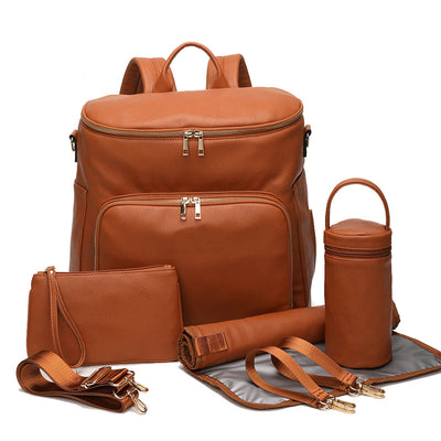 Bolsa Maternal Grande Convertible - Mochila y Bandolera para Mamá y Bebé - Image 2