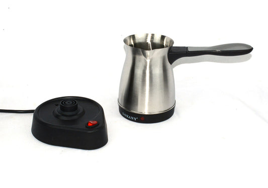 Cafetera Turca Eléctrica de Acero Inoxidable con Calentamiento Automático - Image 2