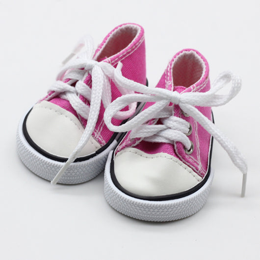 Zapatillas de Lona para Muñecas Americanas 18 Pulgadas - Tenis Fashion con Cierre de Velcro - Image 19