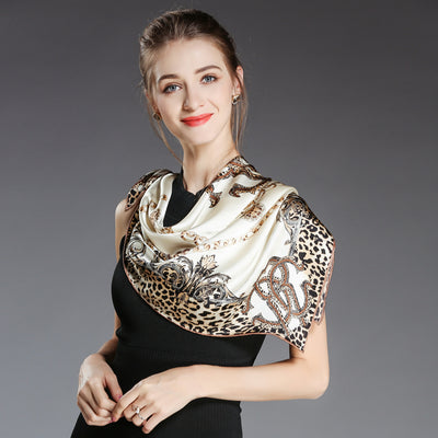 Pañuelo de Seda Mulberry para Mujer - Protección Solar y Elegancia Diaria - Image 9