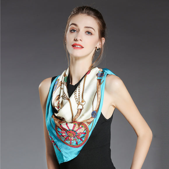 Mulberry Silk Scarf for Women - Sun Protection and Everyday Elegance
