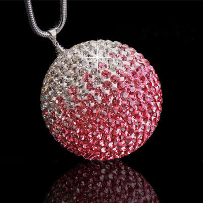 Colgante para Auto con Bola de Cristal Diamantado - Decoración Interior - Image 5