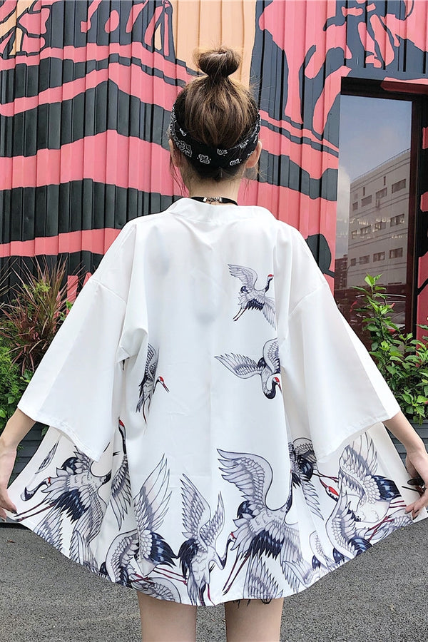 Cardigan Kimono Hanfu Estilo Chino Retro con Protección Solar y Encaje - Image 3