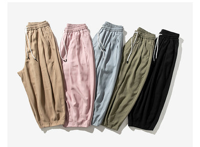 Pantalones Harem Rectos Cropped - Image 8